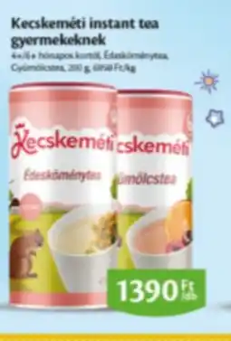 EcoFamily Kecskeméti instant tea gyermekeknek ajánlat