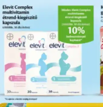 EcoFamily Elevit Complex multivitamin étrend-kiegészítő kapszula ajánlat