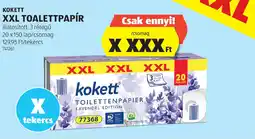 ALDI Kokett XXL toalettpapír ajánlat