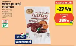 ALDI Finest Bakery Mézes jellegű puszedli ajánlat