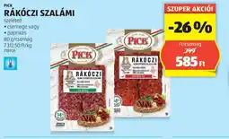 ALDI Pick Rákóczi szalámi ajánlat