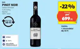 ALDI Eger Pinot Noir ajánlat