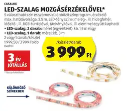 ALDI Casalux LED-szalag mozgásérzékelővel ajánlat