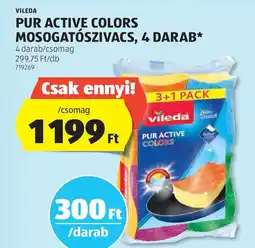 ALDI Vileda Pur active colors ajánlat