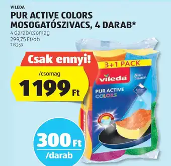 ALDI Vileda Pur active colors ajánlat