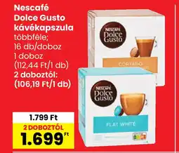 Interspar Nescafé Dolce Gusto kávékapszula ajánlat