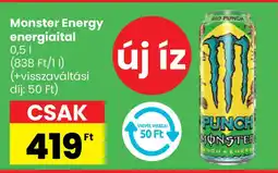 Interspar Monster Energy energiaital ajánlat