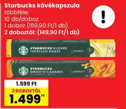 Interspar Starbucks kávékapszula ajánlat