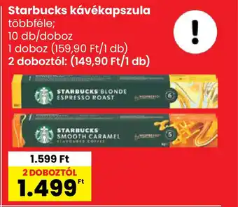 Interspar Starbucks kávékapszula ajánlat