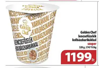 Coop Golden Chef lencsefőzelék ajánlat