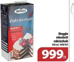 Coop Meggle édesített cukrászhab ajánlat