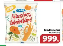 Coop Tarka félzsíros túró ajánlat