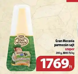 Coop Gran Moravia parmezán sajt ajánlat