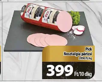 Coop Pick Nosztalgia párizsi ajánlat