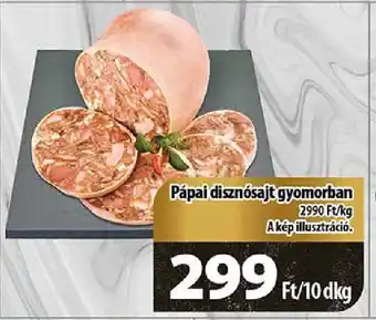 Coop Pápai disznósajt gyomorban ajánlat