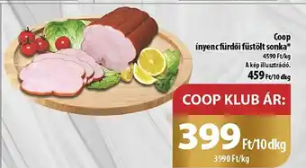 Coop Coop ínyenc fürdői füstölt sonka ajánlat