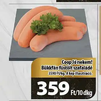 Coop Coop Jó nekem! Bükkfán füstölt szafaládé ajánlat