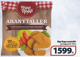 Coop Ripp-Ropp aranytallér ajánlat