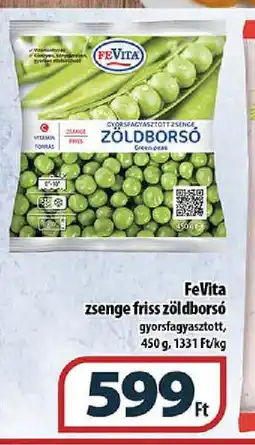Coop FeVita zsenge friss zöldborsó ajánlat