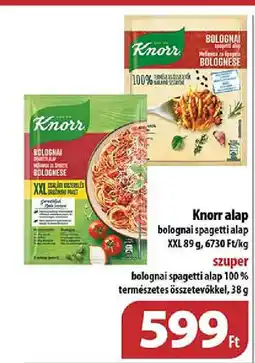 Coop Knorr alap ajánlat