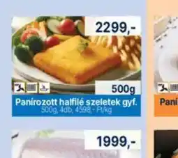 Family Frost Panírozott halfilé szeletek gril ajánlat