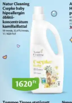 EcoFamily Natur Cleaning Csepke Baby hipoallergén öblítő ajánlat