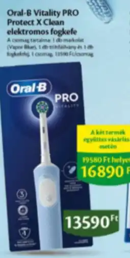 EcoFamily Oral-B Vitality PRO Protect X Clean elektromos fogkefe ajánlat