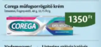 EcoFamily Corega műfogrögzítő krém ajánlat