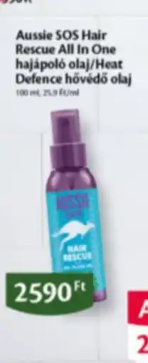 EcoFamily Aussie SOS Hair Rescue All in One hajápol olaj/Heat Defence hővédő olaj ajánlat