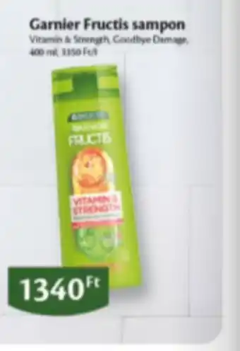 EcoFamily Garnier Fructis sampon ajánlat