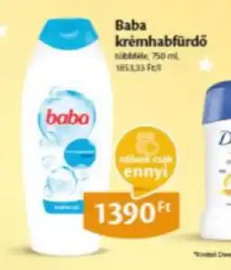 EcoFamily Baba krémhabfürdő ajánlat