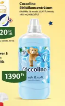 EcoFamily Coccolino öblítőkocentrátum ajánlat