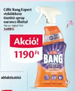 EcoFamily Cillit Bang Expert vízkő&kosz tisztít spray ajánlat