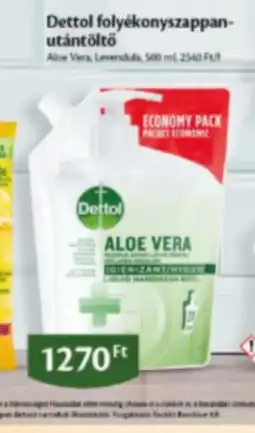 EcoFamily Dettol folyékony szappan utánptl ajánlat