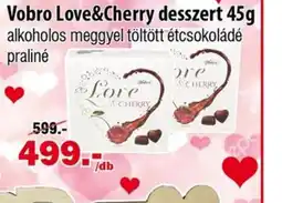 Vianni Drogéria Vobro Love&Cherry desszert ajánlat