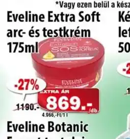 Vianni Drogéria Eveline Extra Soft arc- és testkrém ajánlat