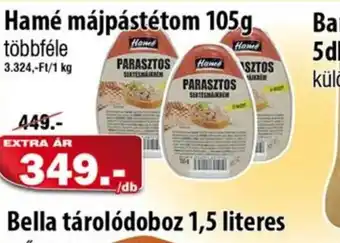 Vianni Drogéria Hamé májpástétom ajánlat