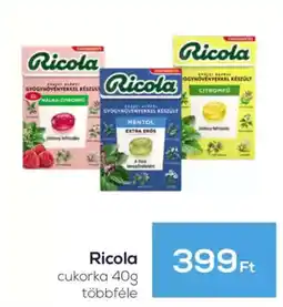 GRoby Ricola cukorka ajánlat