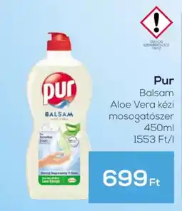 GRoby Pur Balsam Aloe Vera kézi mosogatószer ajánlat