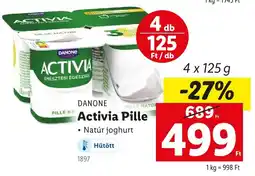 Lidl DANONE Activia Pille ajánlat