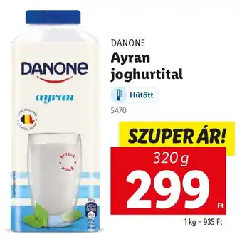 Lidl DANONE Ayran joghurtital ajánlat