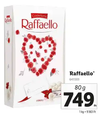 Lidl Raffaello ajánlat