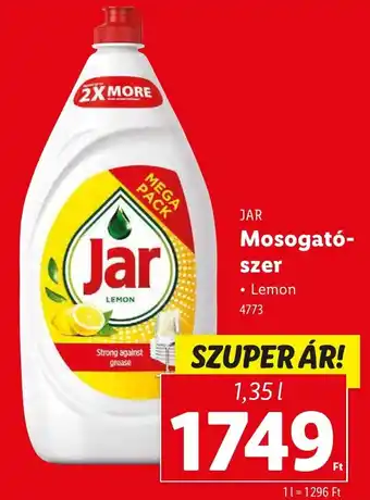 Lidl JAR Mosogatószer ajánlat