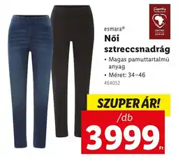 Lidl Esmara Női sztreccsnadrág ajánlat