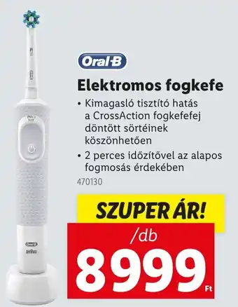 Lidl Oral-B Elektromos fogkefe ajánlat