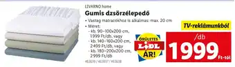 Lidl LIVARNO home Gumis dzsörzélepedő ajánlat