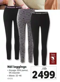 Lidl Női leggings ajánlat