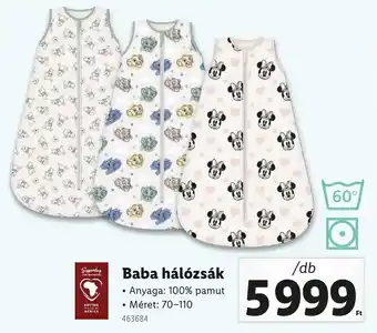 Lidl Baba hálózsák ajánlat