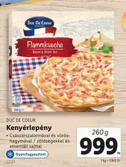 Lidl DUC DE COEUR Kenyérlepény ajánlat