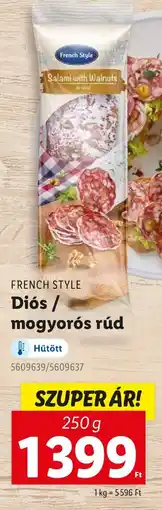 Lidl FRENCH STYLE Diós / mogyorós rúd ajánlat